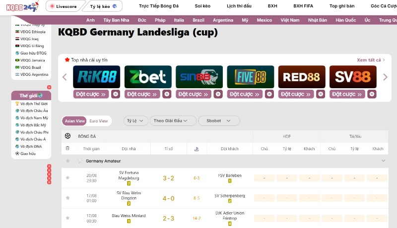 Germany Landesliga Cup